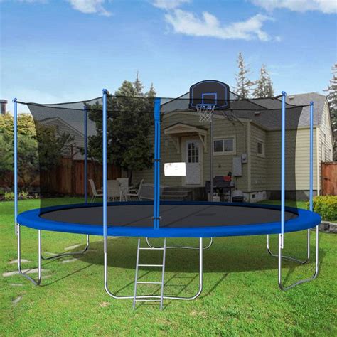 metal trampoline enclosure|cheapest trampolines with enclosure.